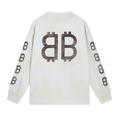 Balenciga logo tee BL225006 white