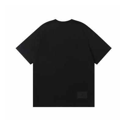WE11DONE Track Tee Black
