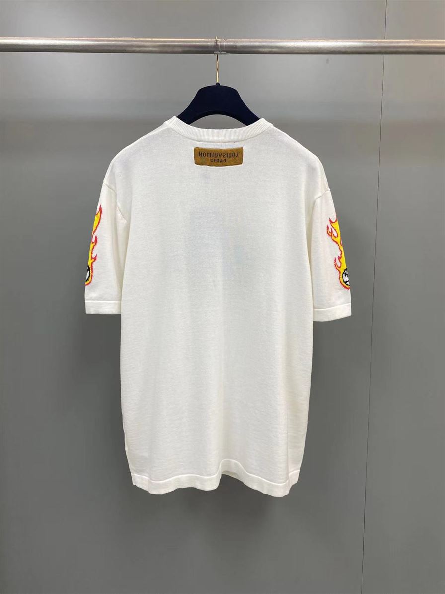 LOUIS VUITTON GRAPHIC SHORT-SLEEVED CREWNECK – LVTS061