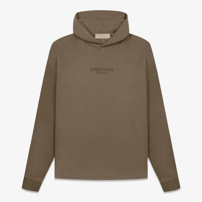 FOG FEAR OF GOD ESSENTIALS retro casual sweatshirt 22 multi-line hemless hoodie