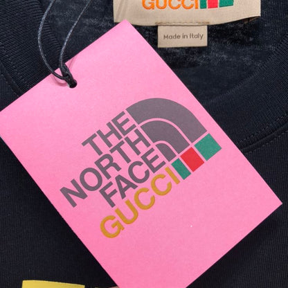 THE NORTH FACE X GUCCI OVERSIZE T-SHIRT IN BLACK – GGS002