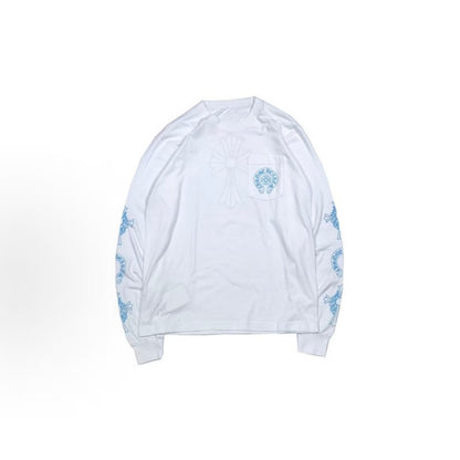 Chrome Hearts-Body Flower Sleeve Long-Sleeve T-Shirt, Unisex
