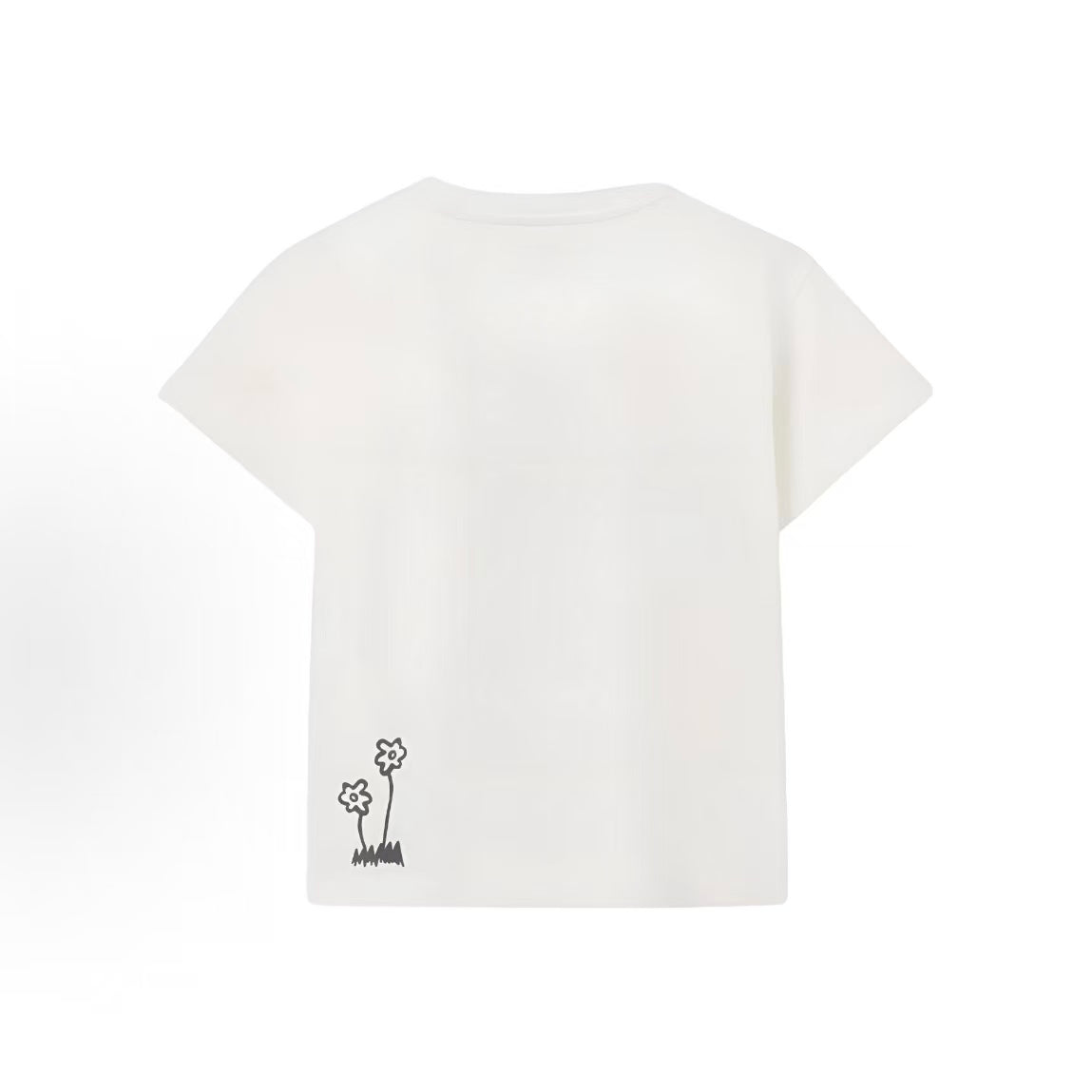 GUCCI T-shirt, Spring/Summer 2026 Early Spring Vacation Collection, Bear and Cloud Print Cotton Round-neck Short Sleeve, Baby to Toddler