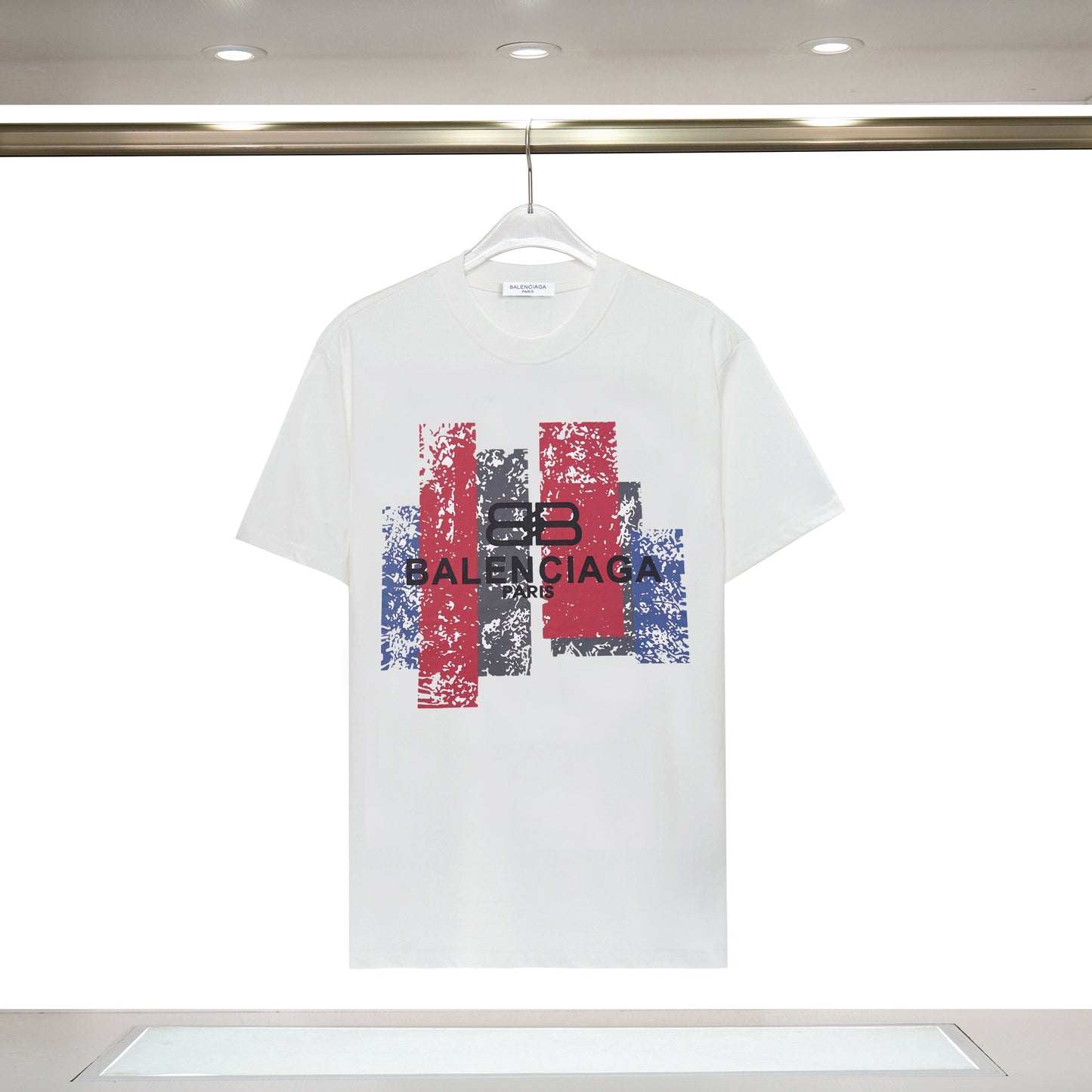 Balenciga logo tee 9085 white