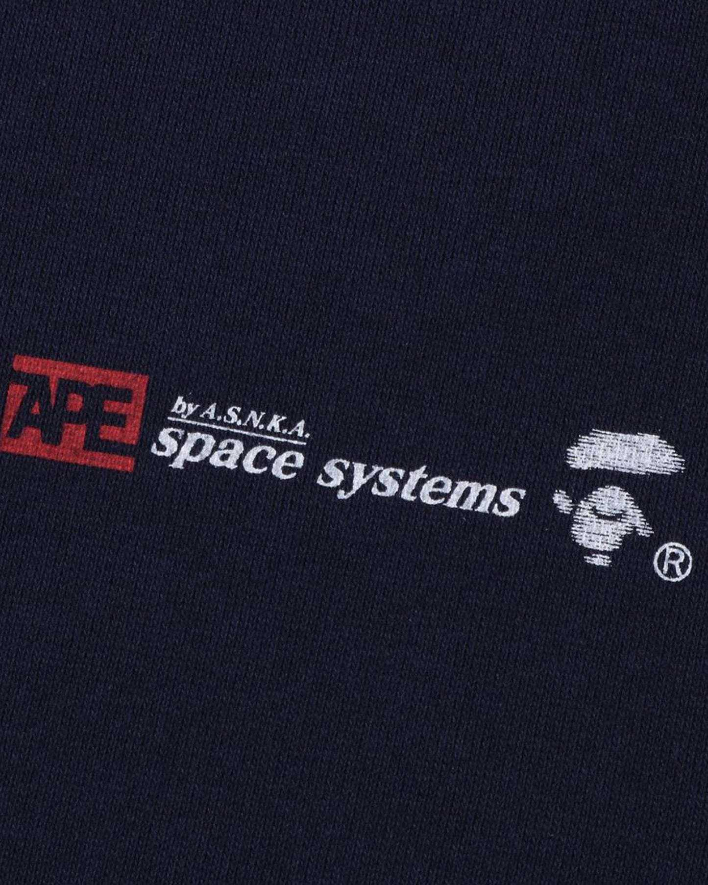 A Bathing Ape Relaxed Fit Crewneck In Dark Grey