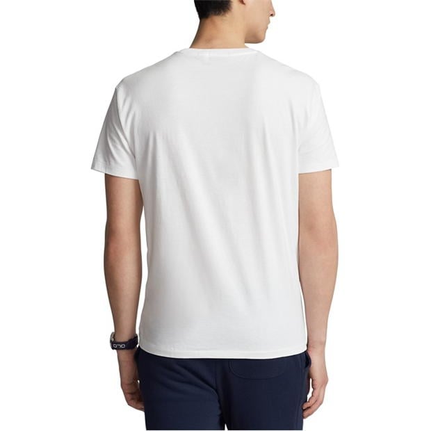 Ralph Lauren Multi Logo Tee White