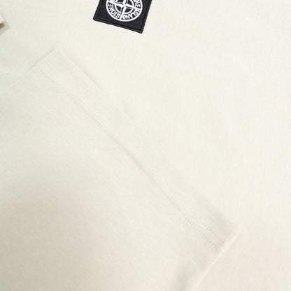 Stone Island Polo In Cream