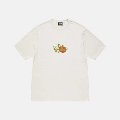 STUSSY DRAGON TEE WHITE
