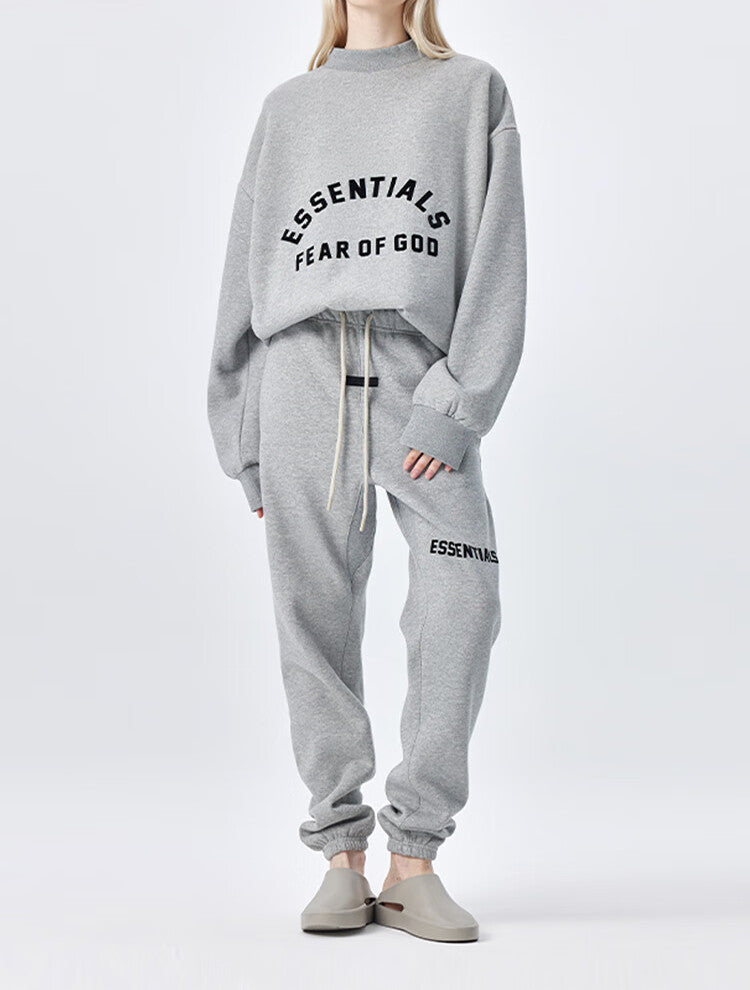 FEAR OF GOD ESSENTIALS 23 Long rope double stitch single row sweatpants