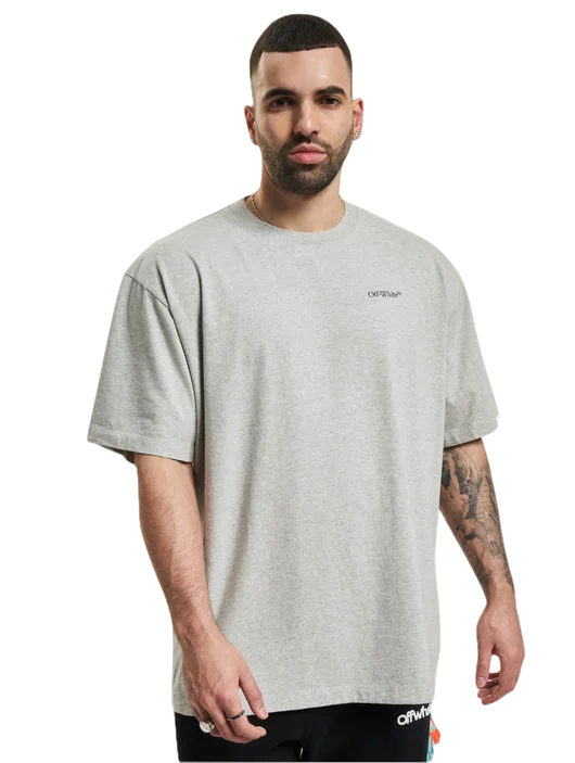 OFF WHITE Jumbo Arrow Over T Shirt grey