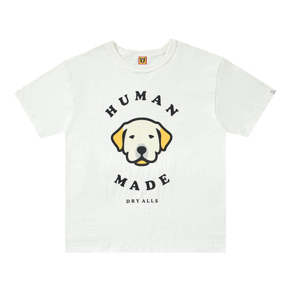Human Made Dog Head Logo Tee White