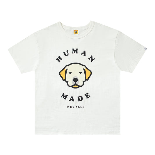 Human Made Dog Head Logo Tee White