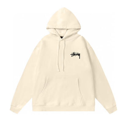 STUSSY DAYDREAM PRINT HOODIE CREAM
