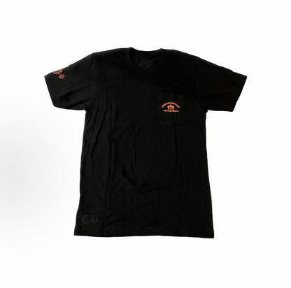 Chrome Hearts Hollywood Urban Limited Series Letter Cross-Print Roundneck Pockets Short-Sleeved T-Shirt (For Both Men and Women)