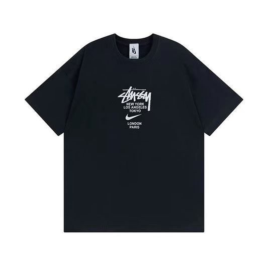 STUSSY  x  NIKE Tee In Black