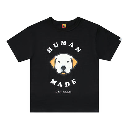 Human Made Dog Head Logo Tee Black