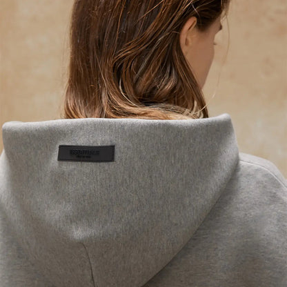FOG FEAR OF GOD 22 double row flocking hoodie ESSENTIALS hooded sweatshirt