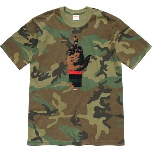 Supreme Finger Tee Camouflage