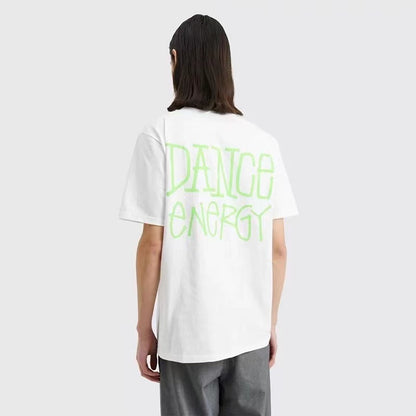 STUSSY DANCE ENERGY TEE WHITE