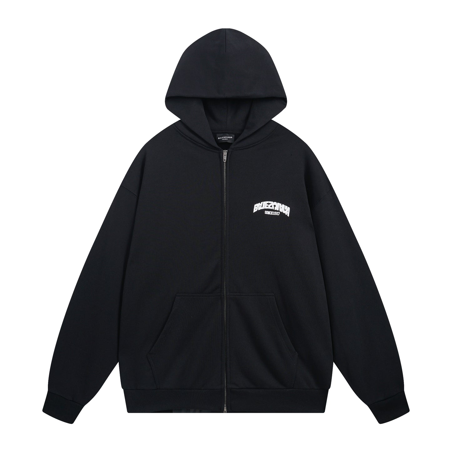 Balenciga logo hoodie BL238078 black