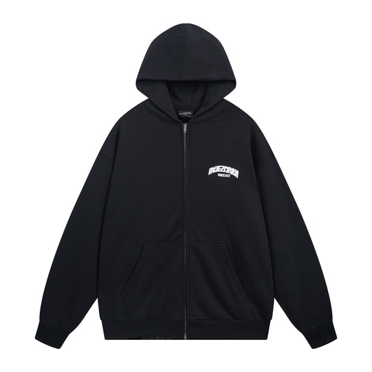 Balenciga logo hoodie BL238078 black