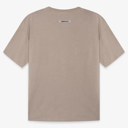 FOG Fear of God 20 Reproduced Short -sleeved Essentials Loose Round Neck T -shirt Khaki