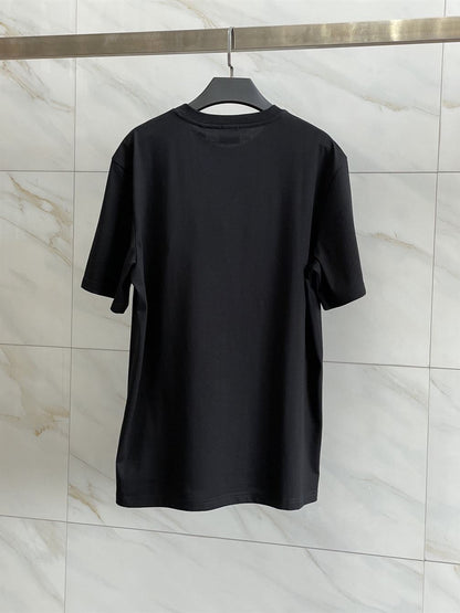 BURBERRY LOGO PRINT COTTON T-SHIRT – BRS032