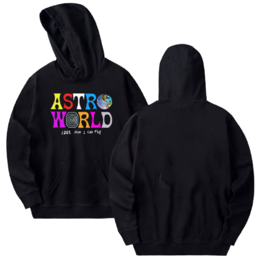 Astroworld Look Mom I can Fly Front Print
