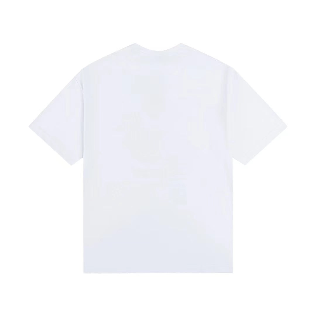 STUSSY  LOGO TEE WHITE