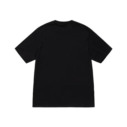 STUSSY BULLDOG TEE BLACK