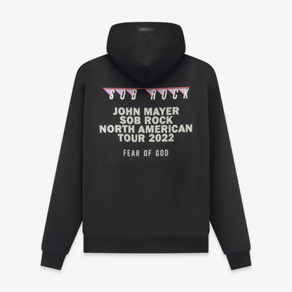 FOG FEAR OF GOD mainline band hoodie casual oversize sweatshirt black