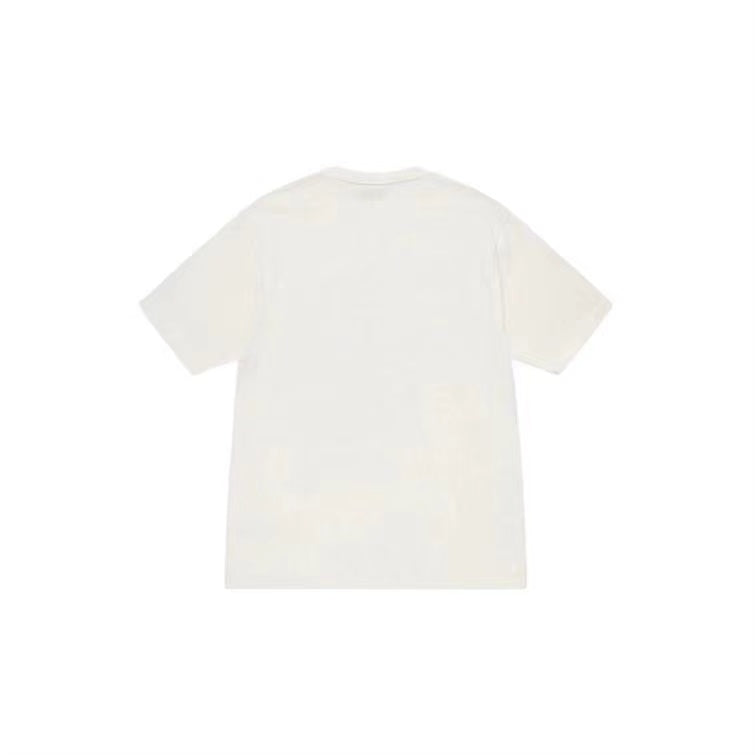 STUSSY 3D LETTER TEE WHITE