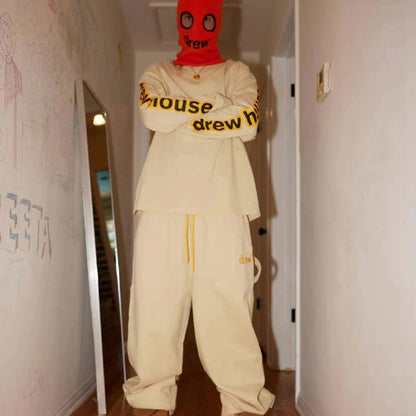 DREW HOUSE LETTER PRINT SWEATSHIRT