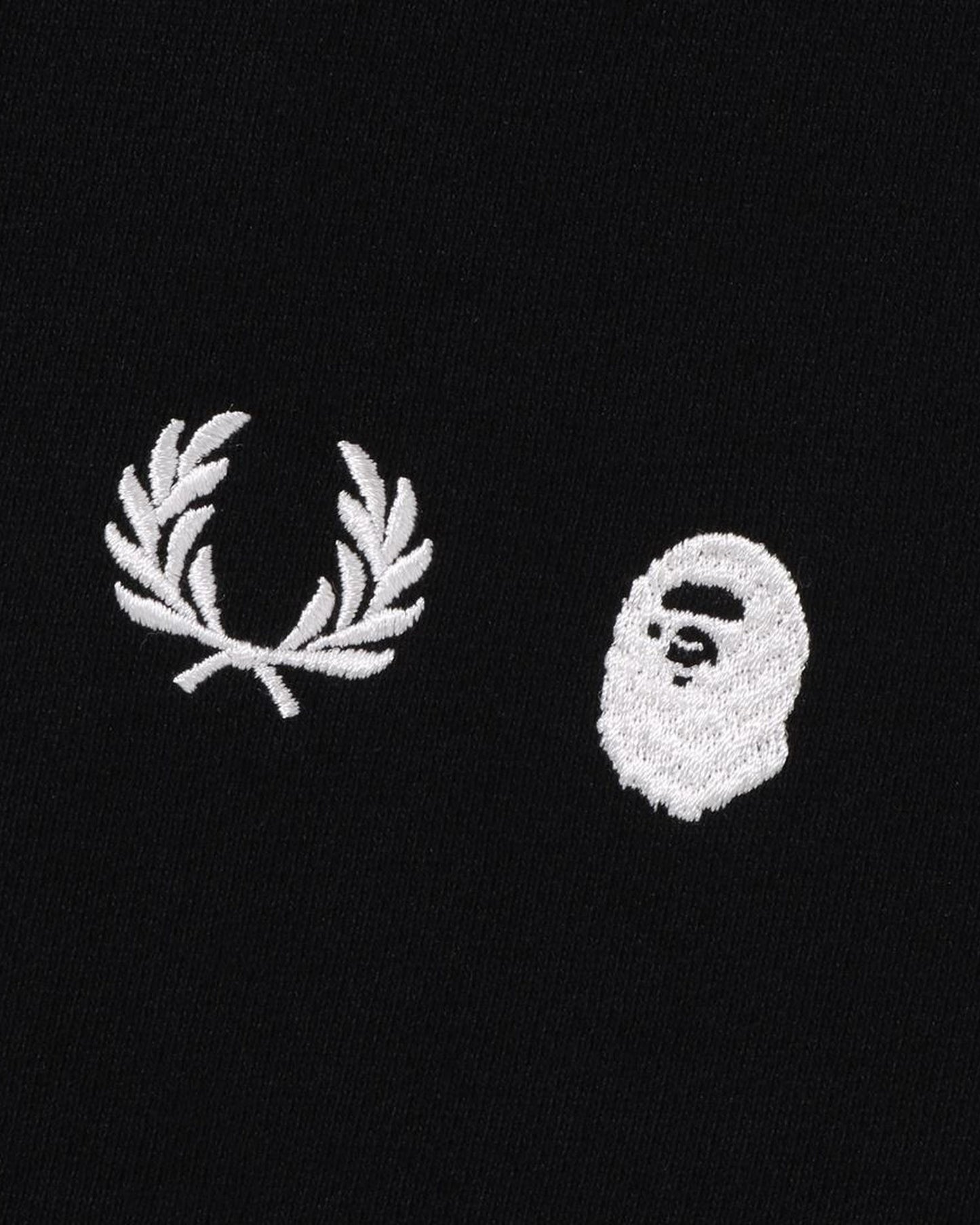 A Bathing Ape X Fred Perry Color Camo Zip Hoodie