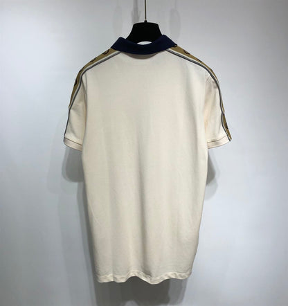 GUCCI POLO WITH INTERLOCKING G STRIPE – GGS014