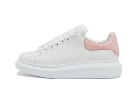 Alexander Mcqueen Women's Oversized Sneaker in White/clay