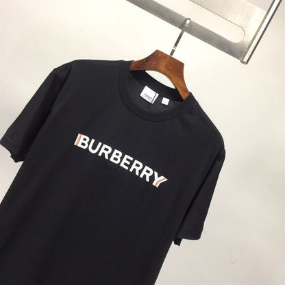 BURBERRY LOGO PRINT OVERSIZED T-SHIRT – BRS007