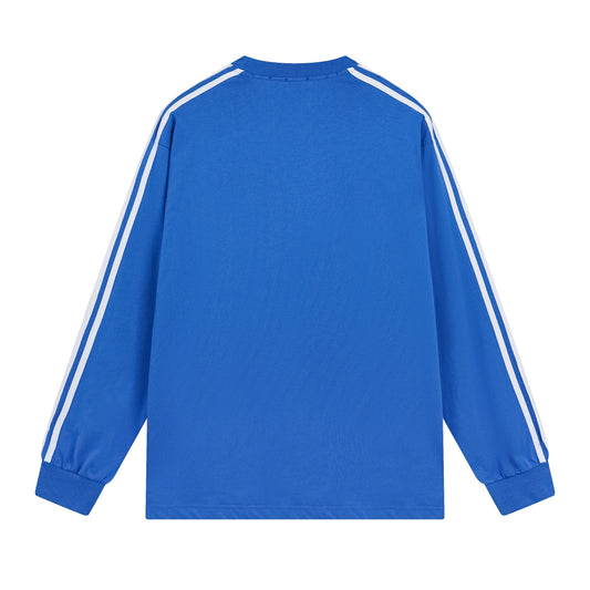 Balenciga jointly Adidas logo tee p105 blue