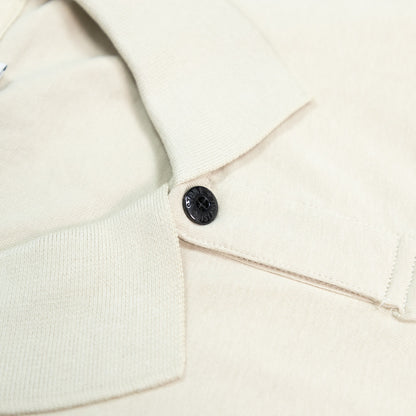 Stone Island Polo In Cream
