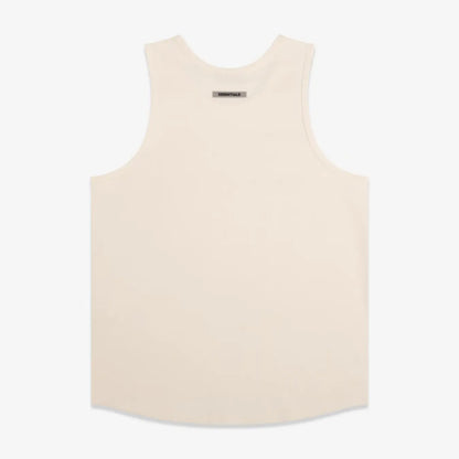 FOG FEAR OF GOD vest ESSENTIALS casual loose bottoming shirt off white