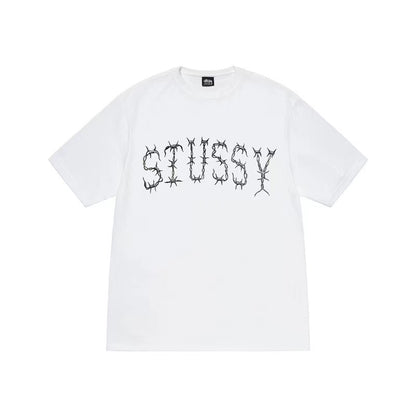 STUSSY THORNS TEE WHITE