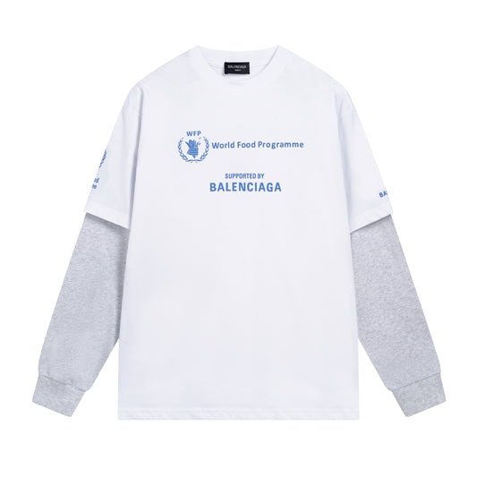 Balenciga logo tee P105 white