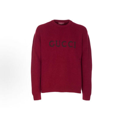 GUCCI - Wool Ribbed Knitted Cashmere Sweater - Men's Style