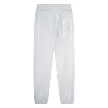 Balenciga logo pant SF669 white