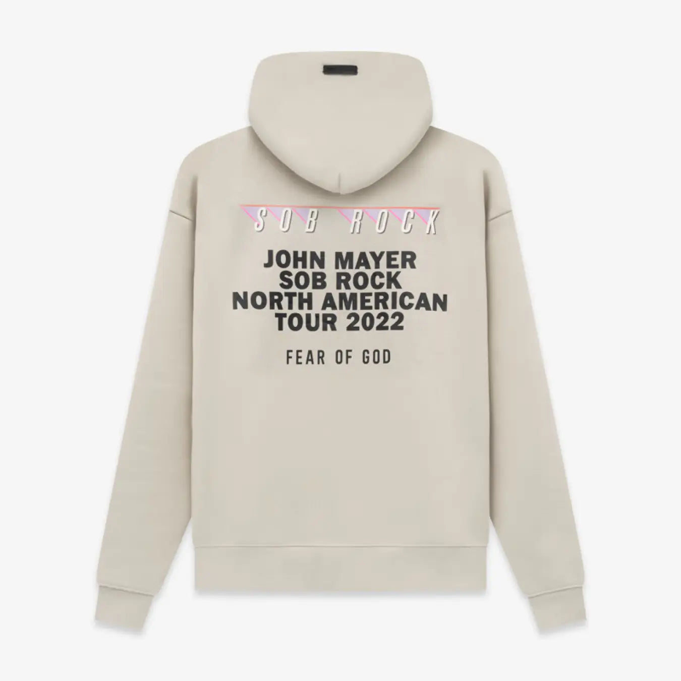 FOG FEAR OF GOD mainline band hoodie casual oversize sweatshirt Sand color