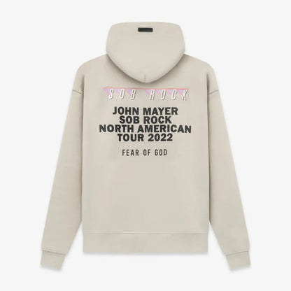 FOG FEAR OF GOD mainline band hoodie casual oversize sweatshirt Sand color