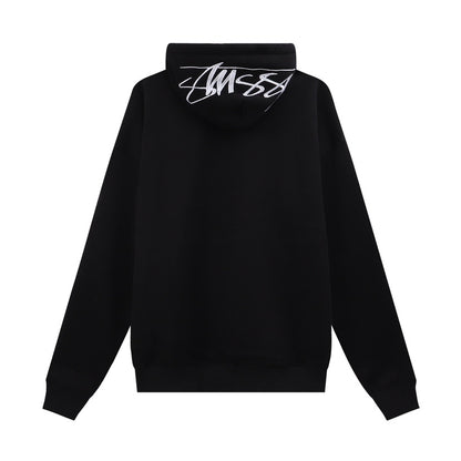 STUSSY EMBROIDERED LETTERS HOODIE