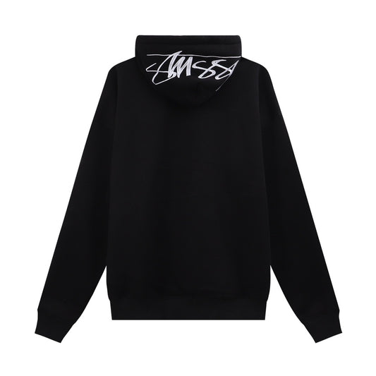 STUSSY EMBROIDERED LETTERS HOODIE