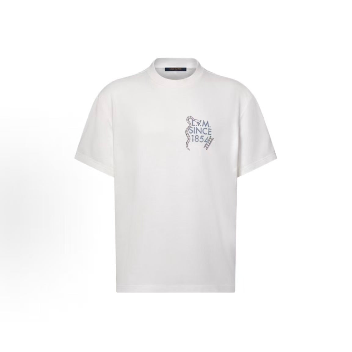 LOUIS VUITTON SS26 Spring Summer Collection Round-neck Pullover Printed Short-Sleeved T-Shirt for Men