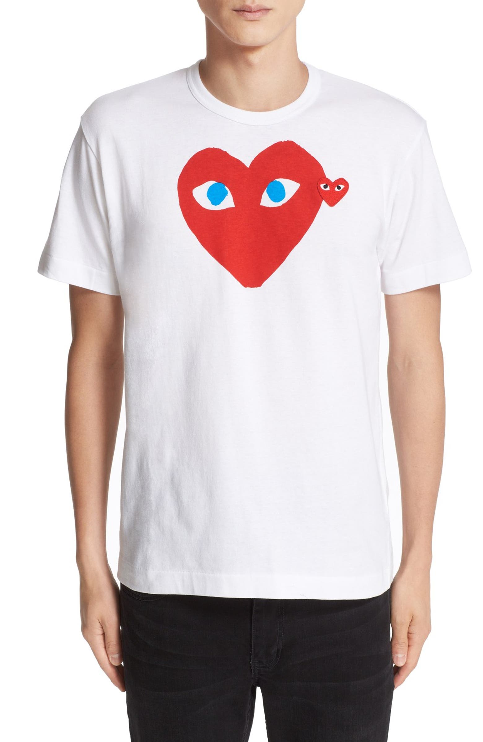 Heart Face Graphic Tee